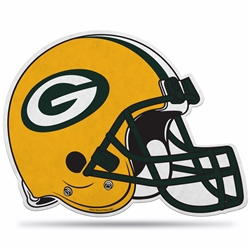 Green Bay Packer Cardboard Cutout Helmet - Bartz's Party Stores